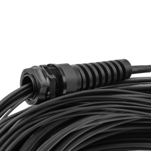 Cavo breakout universale in fibra ottica dotato di terminali, Multimode OS2, 12 fibre, LC/UPC - LC/UPC  100 mt. colore nero