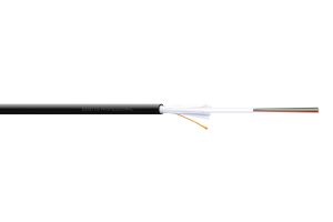 CAVO FIBRA OTTICA INTERNO/ESTERNO A/I-DQ (ZN) BH 9/125µ OS2, 12 FIBRE, Dca, LSZH 