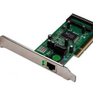DN10110G.jpg SCHEDA AGGIUNTIVA DI RETE GIGABIT PCI 10/100/1000 32 BIT CON BRACKET AGGIUNTIVO LOW PROFILE