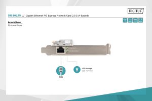 DN10135-1-H.jpg DIGITUS Scheda di rete Gigabit Ethernet PCI Express 2.5G (4 velocità)