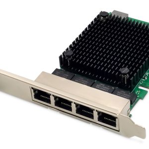 DN10136G.jpg DIGITUS Scheda di rete a 4 porte 2,5 Gigabit Ethernet, RJ45, PCI Express, chipset Realtek