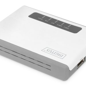 DN13024-5-H.jpg SERVER MULTIFUNZIONE RETE WIRELESS DIGITUS USB 2.0 A 2 PORTE, 300 MBPS