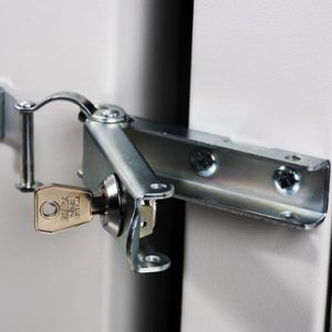 DN1909U3-1-H.jpg ARMADIO 9 UNITA' DA MURO LINEA SOHO (A)491 X (L)600 X (P)610 MM. CON DOPPIA SEZIONE COLORE GRIGIO CHIARO RAL7035