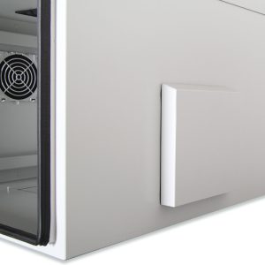 ARMADIO RACK 19" PER RETI DA ESTERNO PROTEZIONE IP55 16 UNITA' (AxLxP) 891x600x600 MM