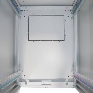 ARMADIO 26 UNITÀ 19" PER RETI E SERVER MISURE (A)1299 X (L)600 X (P)800 MM. COLORE GRIGIO CHIARO