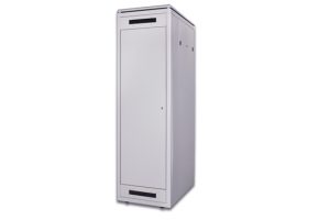 ARMADIO 42 UNITA' LINEA PROFESSIONALE (A)2020x(L)600 PROFONDITA' 1000 MM. - COLORE NERO RAL9005