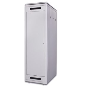 ARMADIO 42 UNITA' LINEA PROFESSIONALE (A)2020x(L)600 PROFONDITA' 1000 MM. - COLORE NERO RAL9005