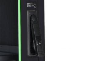 ARMADIO 42 UNITÀ 19" PER RETI MISURE (A)2010X (L)600 X (P)600 MM. COLORE NERO