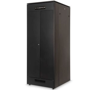 ARMADIO 42 UNITA' LINEA PROFESSIONALE MM. (A)2020 X (lL)800  X (P) 1000 COLORE NERO RAL 9005
