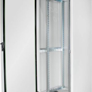 ARMADIO 42 UNITÀ 19" PER RETI E SERVER MISURE (A)2010 X (L)800 X (P)800 MM. COLORE GRIGIO CHIARO