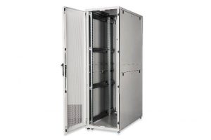 ARMADIO RACK 19" 42 UNITÀ 19 PER RETI E SERVER MISURE (A)1970 X (L)600 X (P)1200 MM. COLORE GRIGIO CHIARO