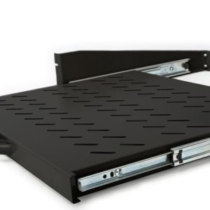 DN19TRAY2450N-1-H.jpg RIPIANO PER ARMADI RACK ESTRAIBILE 2U 367MM PER MONTANTI FRONTALI DIGITUS NERO