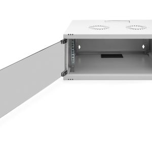 Armadio da muro 4U DIGITUS SOHO smontato - 540 x 400 mm (L x P) colore grigio