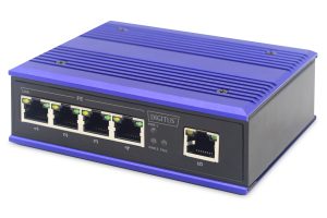 DN650105G.jpg SWITCH INDUSTRIALE 5 PORTE FAST ETHERNET 10/100 DIN RAIL