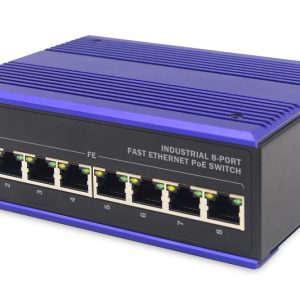 DN650108G.jpg SWITCH INDUSTRIALE 8 PORTE 10/100 POE DIGITUS