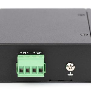 Splitter industriale Gigabit con alimentazione PoE fino a 95 Wat 802.3bt