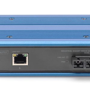 DN6521021-2.jpg DIGITUS Convertitore multimediale industriale DIGITUS Gigabit RJ45, SC 20 km