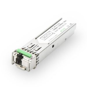 DIGITUS Modulo GBIC (SFP) con compatibilità HP, 1,25 Gb/s, 20 km, dotato di funzione DDM