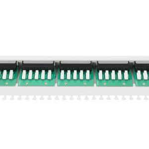 DN91325-1-H.jpg PANNELLO PATCH PER ISDN 19" CATEGORIA 3 - 25 PORTE 8 POLI