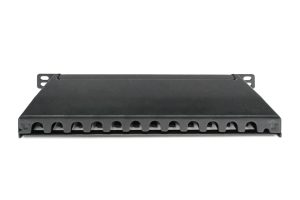 DN91612SSLEA-2.jpg Pannello patch sottile Cat.6A, schermato, 12 porte, 0,5 U, 10", nero