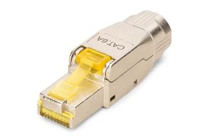 DN93638.jpg DIGITUS Connettore di terminazione CAT 6A, schermato, attacco di montaggio senza attrezzi