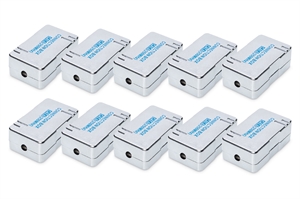 Modulo di collegamento CAT 6 per cavo con doppini - 10 pezzi