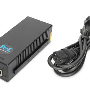 DN95108-2-H.jpg INIETTORE 10 GIGABIT POE+ ETHERNET 802.3AT PIN DI ALIMENTAZIONE: 3/6(+), 1/2(-), 30W