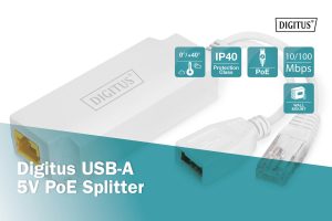 DN95208-1-H.jpg Splitter DIGITUS USB-A 5V PoE
