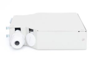SPLICE BOX DIN RAIL PER 8 ACCOPPIATORI LC/DX