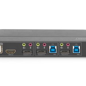 DS12850-2-H.jpg SWITCH KVM DIGITUS 2 PORTE 4K60Hz, 2 x DP in, 1 x DP/HDMI out