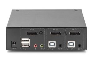 DS12851-1-H.jpg DIGITUS Switch KVM, 2x1 DP, DP Out, USB