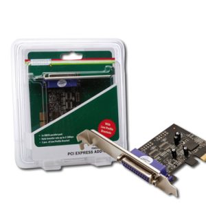 SCHEDA PCI-EXPRESS CON 1 PORTA PARALLELA 25 POLI
