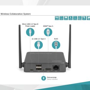 SISTEMA DI PRESENTAZIONE WIRELESS PER NOTEBOOK - SMARTPHONE SU SCHERMO DIGITUS