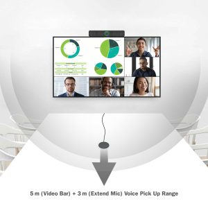 DS55580-1-H.jpg DIGITUS Barra video all-in-one 4K Pro - sistema per videconferenze
