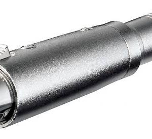 E10409G.jpg ADATTATORE XLR FEMMINA 3 POLI - 6,35MM FEMMINA