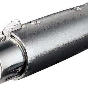 E10413G.jpg ADATTATORE XLR FEMMINA 3 POLI - RCA FEMMINA