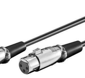 CAVO PROLUNGA XLR 3 POLI MASCHIO/FEMMINA MT 2