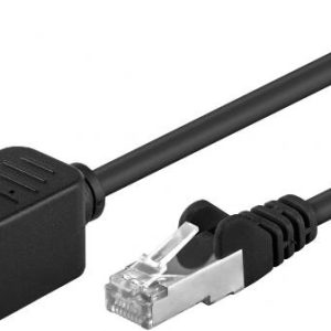 E10445G.jpg CAVO PROLUNGA SCHERMATO F/UTP CAT 5E MASCHIO/FEMMINA MT 5