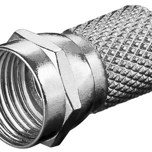 CONNETTORE ANTENNA TIPO "F" 7 MM ZINCO