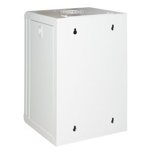 LK109U-2-H.jpg ARMADIO RACK 10" 9 UNITA' IN ACCIAIO COLORE GRIGIO CON FIANCHI APRIBILI