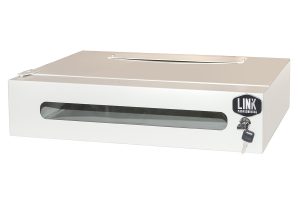 LK1902U30G.jpg ARMADIO RACK 19" 2U PROFONDITA' 360 MM COLORE GRIGIO CON PORTA VETRO (AxPxL) CM 12x36x54