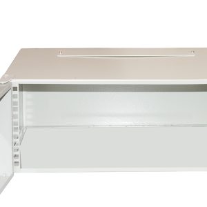 ARMADIO RACK 19" 4U PROFONDITA' 360 MM COLORE GRIGIO CON PORTA VETRO (AxPxL) CM 21x36x54