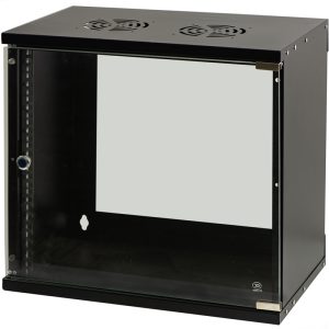 ARMADIO RACK 19" 9 UNITA' (A)485 X (L)500 X (P)320 NERO