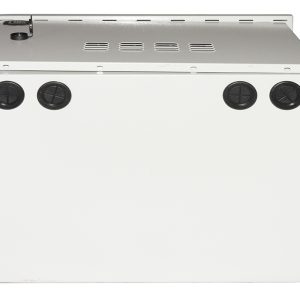 ARMADIO RACK 19 POLLICI 12U PER RETI DA ESTERNO CLASSE PROTEZIONE IP55 MISURE MM (L)600X(P)600X(A)600 GRIGIO CHIARO CON VENTOLE FILTRATE
