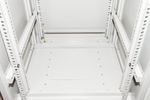LK1922U66GFP-10-H.jpg ARMADIO RACK PER RETI 19" 22U (A)1166, (L)600, (P)600 COLORE GRIGIO PORTA VETRO DISASSEMBLATO