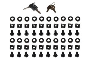LK1927U68NFP-5-H.jpg ARMADIO RACK 19" PER RETI 27U (A)1388 (L)600 (P)800 COLORE NERO PORTA VETRO DISASSEMBLATO