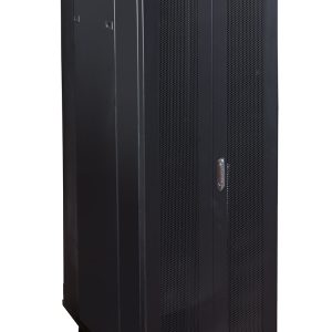 LK1937U610N-1-H.jpg ARMADIO RACK 19" PER RETI 37U (A)1833, (L)600, (P)1000 COLORE NERO PORTA TRAFORATA