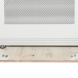 LK1942U610GR-1-H.jpg ARMADIO RACK 19" 42U (A)2055, (L)600, (P)1000 COLORE GRIGIO PORTA TRAFORATA