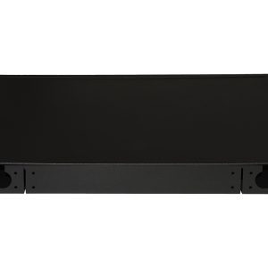 PANNELLO FIBRA OTTICA 19" CON 24 PORTE SC SIMPLEX O LC DUPLEX PROFONDITA' 250 MM NERO CON ACCESSORI