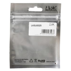 LK5U0025-5-H.jpg CAVO RETE UTP CAT. 5E NON SCHERMATO MT. 0,25 COLORE GRIGIO
